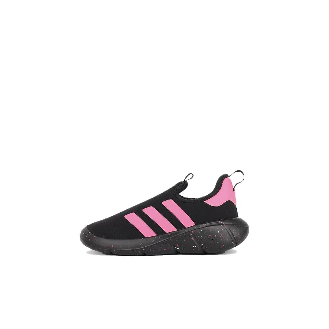 Adidas Monofit TR I Low Топ Обувь для малышей Черно-розовый Infant Wa Toddler