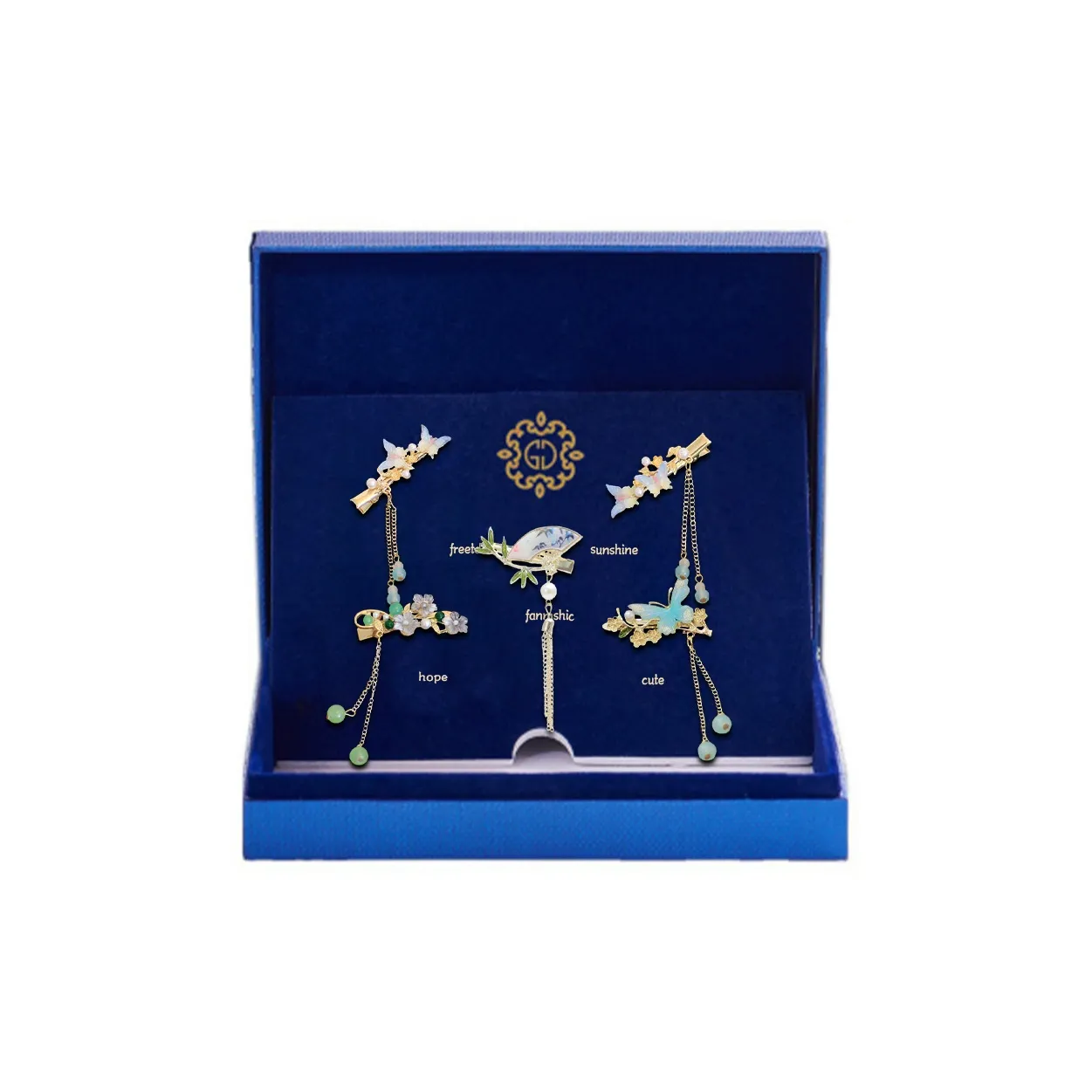 DJIN Смола Заколки для волос Женские