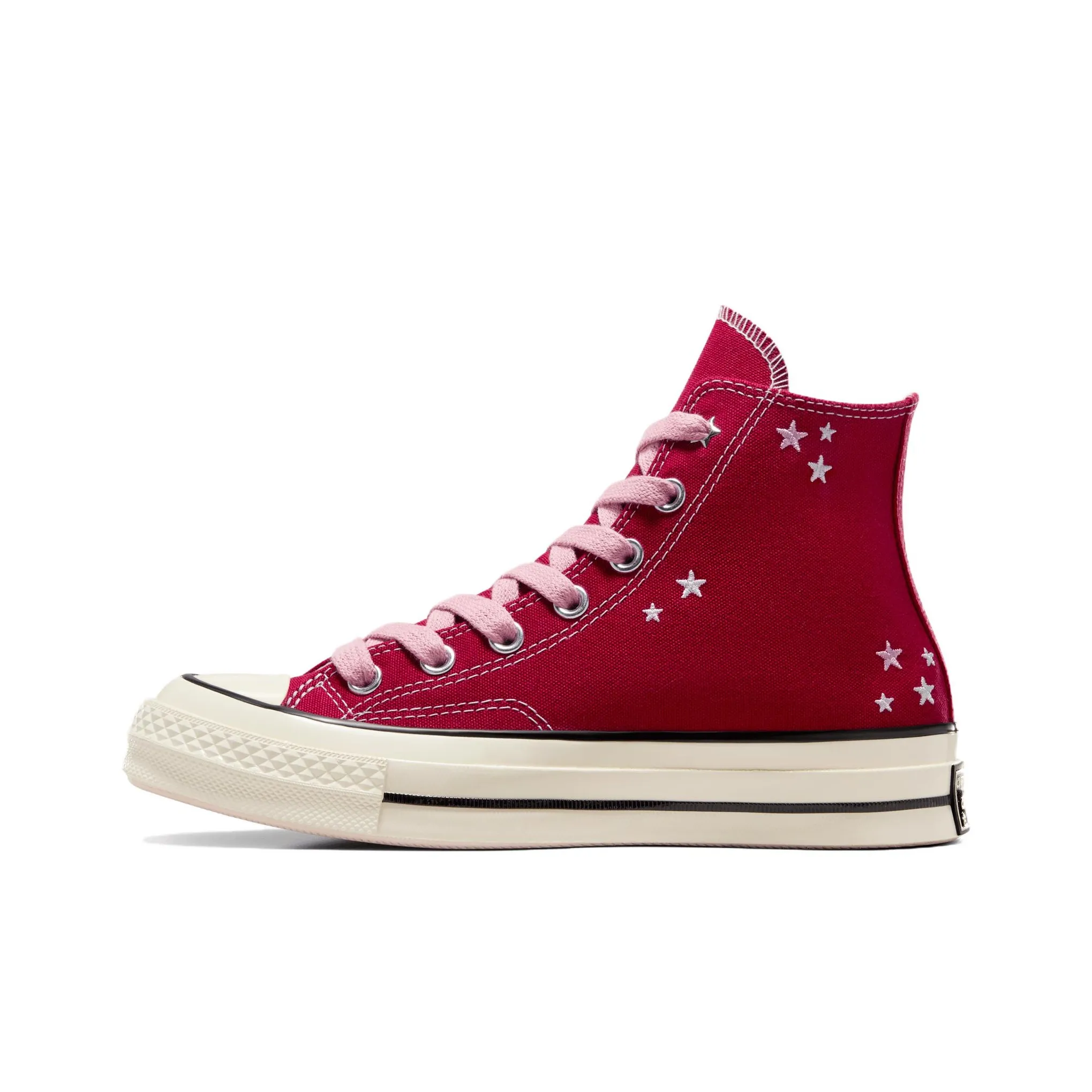 Converse Chuck 70 High 'Embroidered Stars   Days Ahead Red'