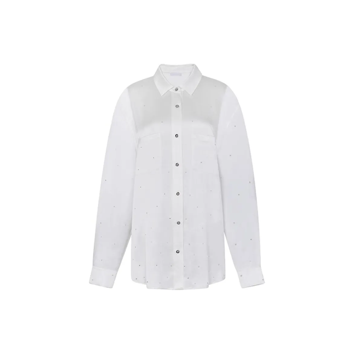SILKY MIRACLE Shirts Skirt Women's Pearl White