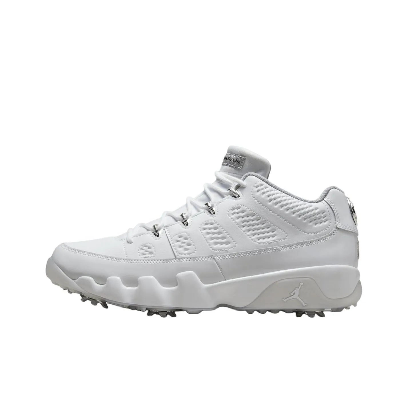 Jordan Air Jordan 9 Golf Shoes Unisex Low Top White