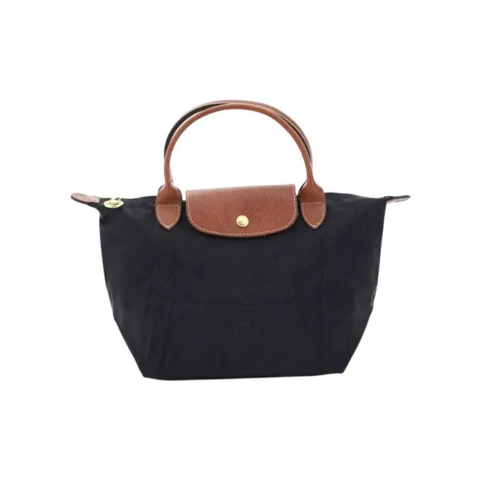 LONGCHAMP Nylon Handbag Women's Black
