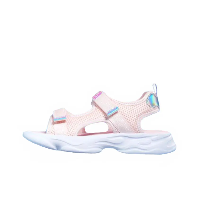 XTEP противоскользящие устойчивые к истиранию детские сандалии розового цвета для подростков