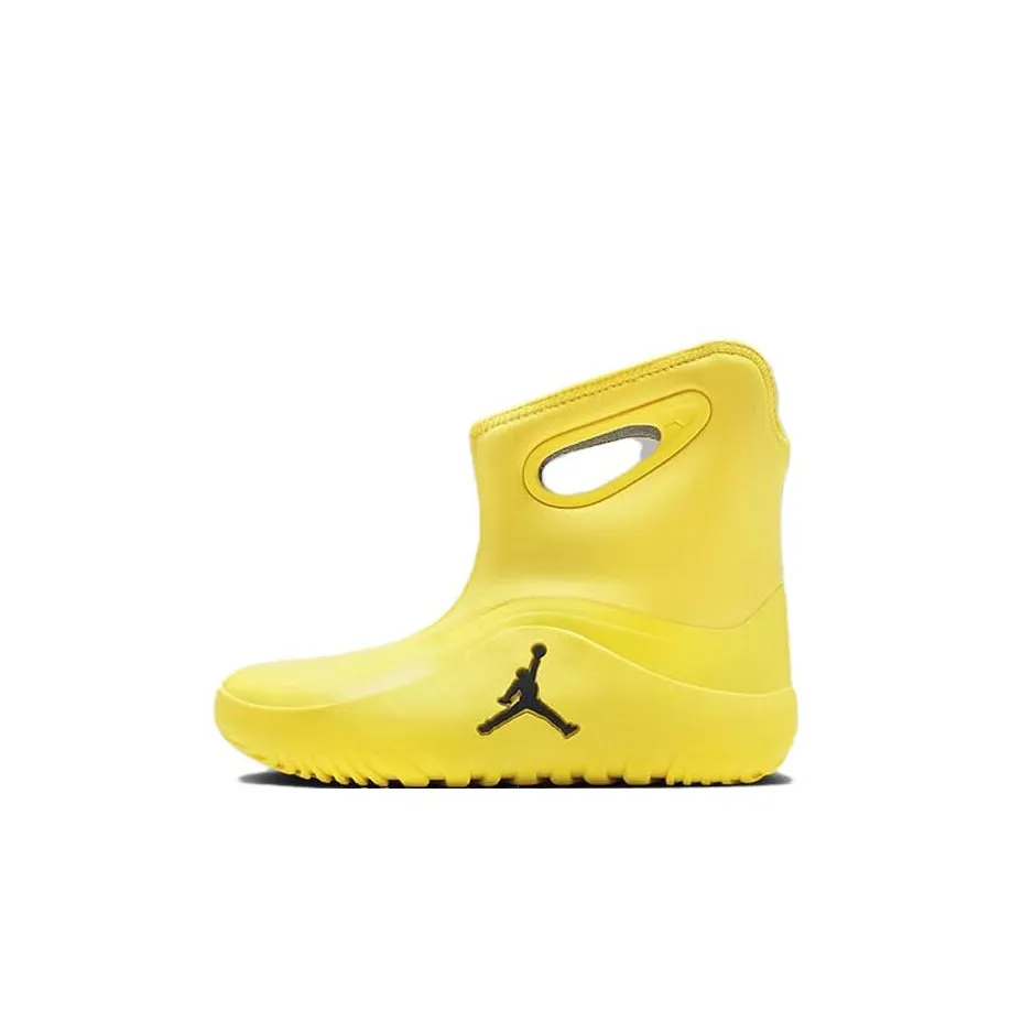 Джордан Lil Drip Lil Drip Устойчивый к истиранию Высокий Топ KIDS Лайфстайл Обувь Желтый Дети Возраст 3-7 лет