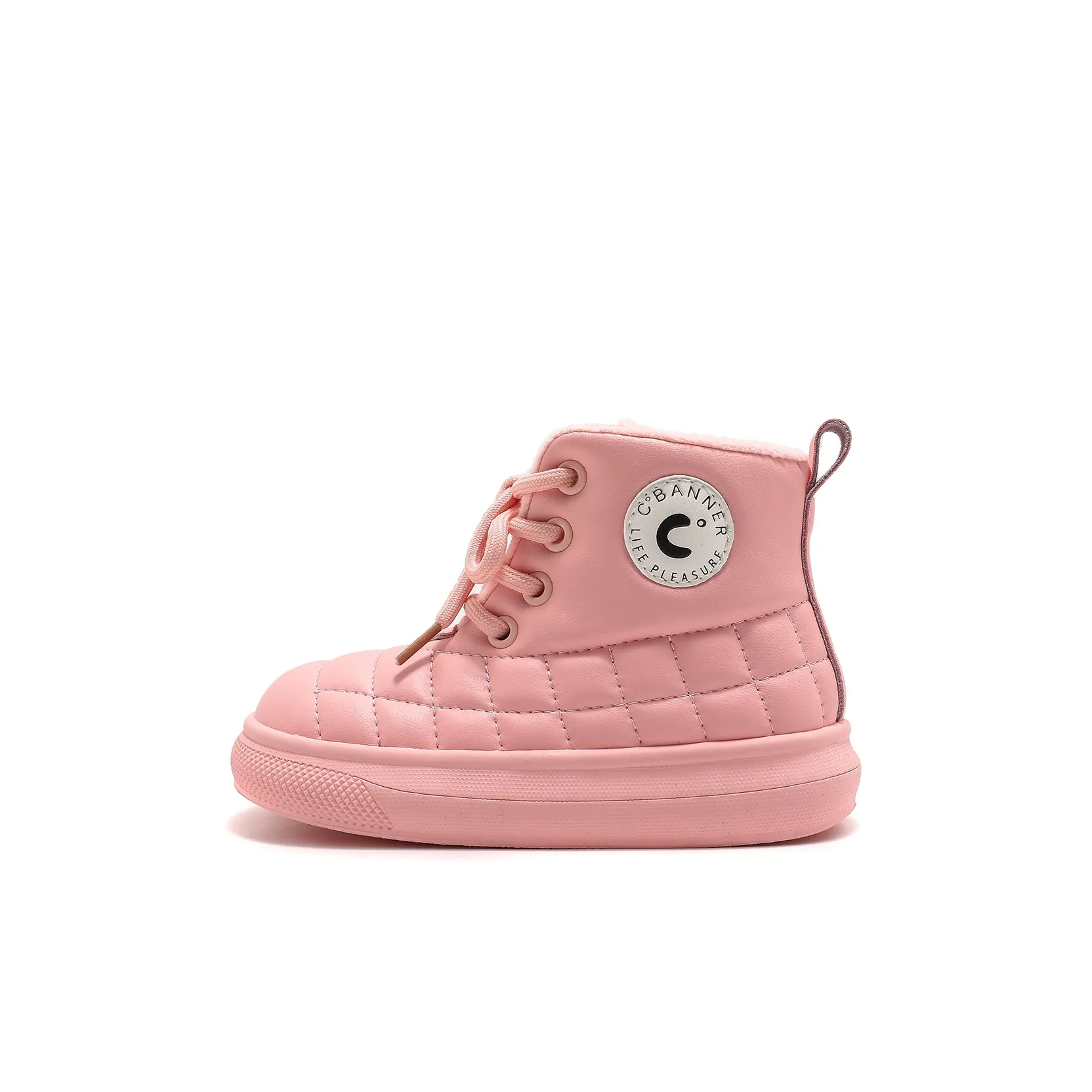 C°BANNER Износостойкий и Легкий Низкий Верх Детские ботинки Розовые Детские
