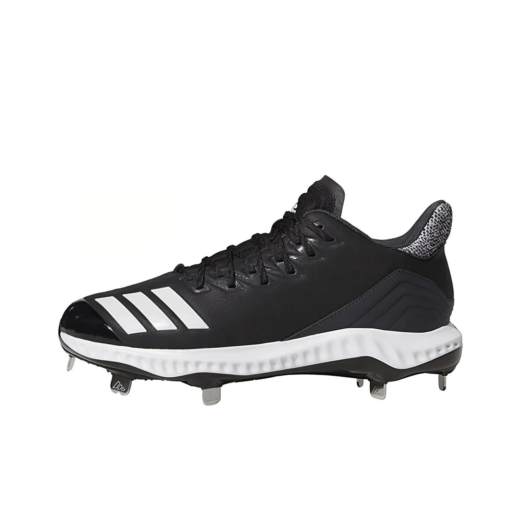 Adidas Icon Bounce Slip Resistant, Abrasion Resistant, Moisture Wicking Low Top Training Shoes Men's Black