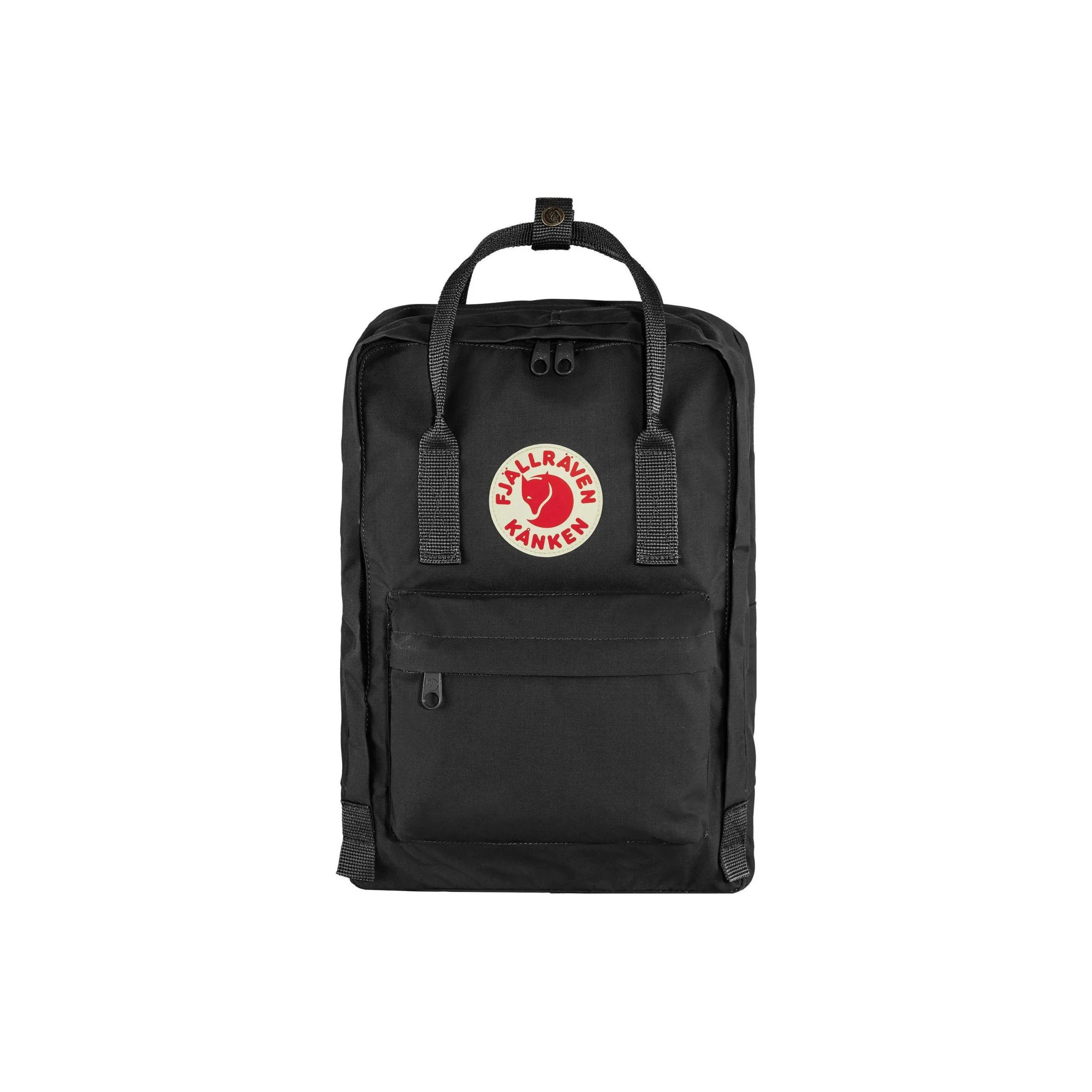 Fjallraven Kanken Vinylon F Fabric Backpack Laptop Bags Regular Unisex Black