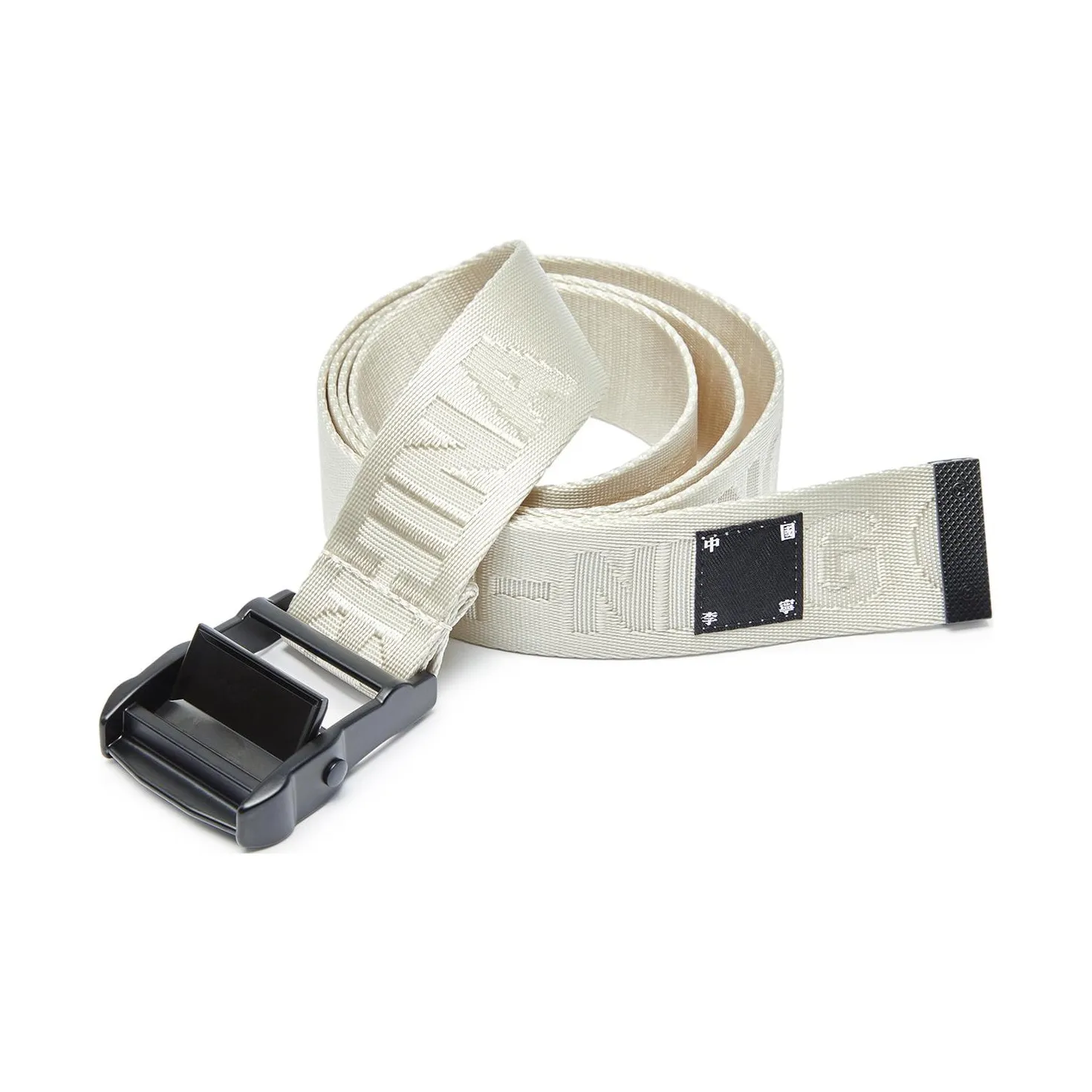 Лайнер Кожаные ремни Унисекс Белый 3,5 см