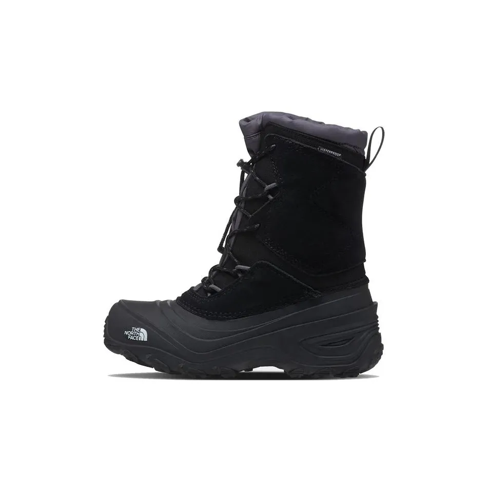 The North Face Alpenglow 5 Амортизация Высокий Топ Детская Туристическая Обувь Черный Детский