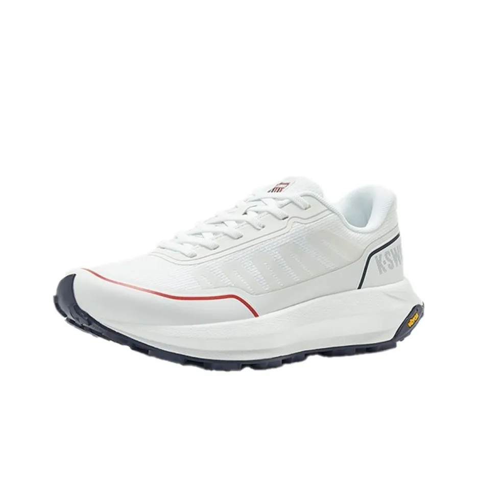 KSWISS Шокабсорберы Slip-Resistant Низкие Беговые Кроссовки Женские Белые