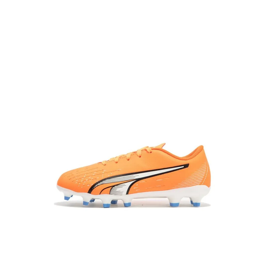 PUMA Ultra Play Low Топ Детская футбольная обувь Оранжевый Белый Малыш