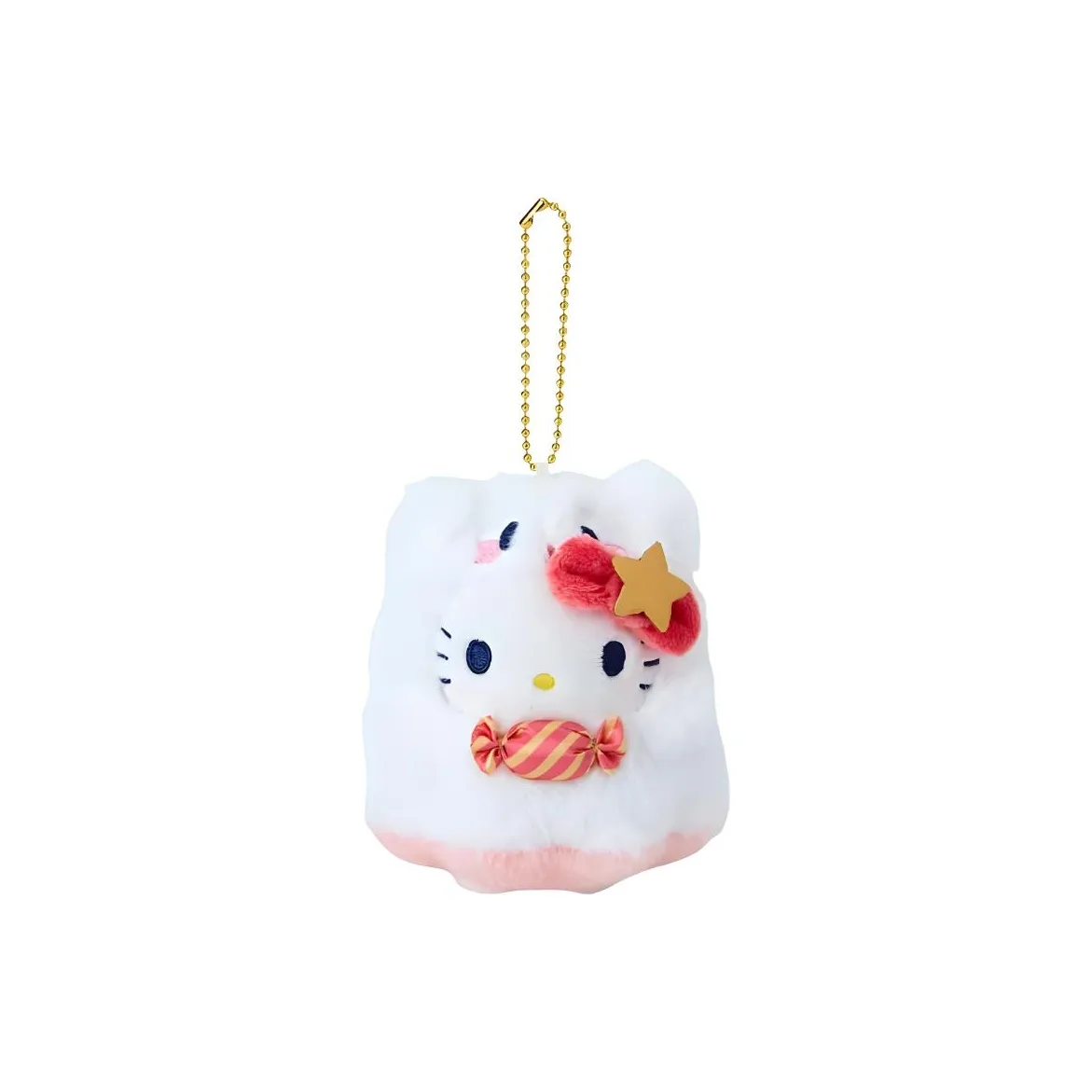 Санрио Ghost Candy Куклы Hello Kitty Plush Pendant 11cm Рекомендуемый рост