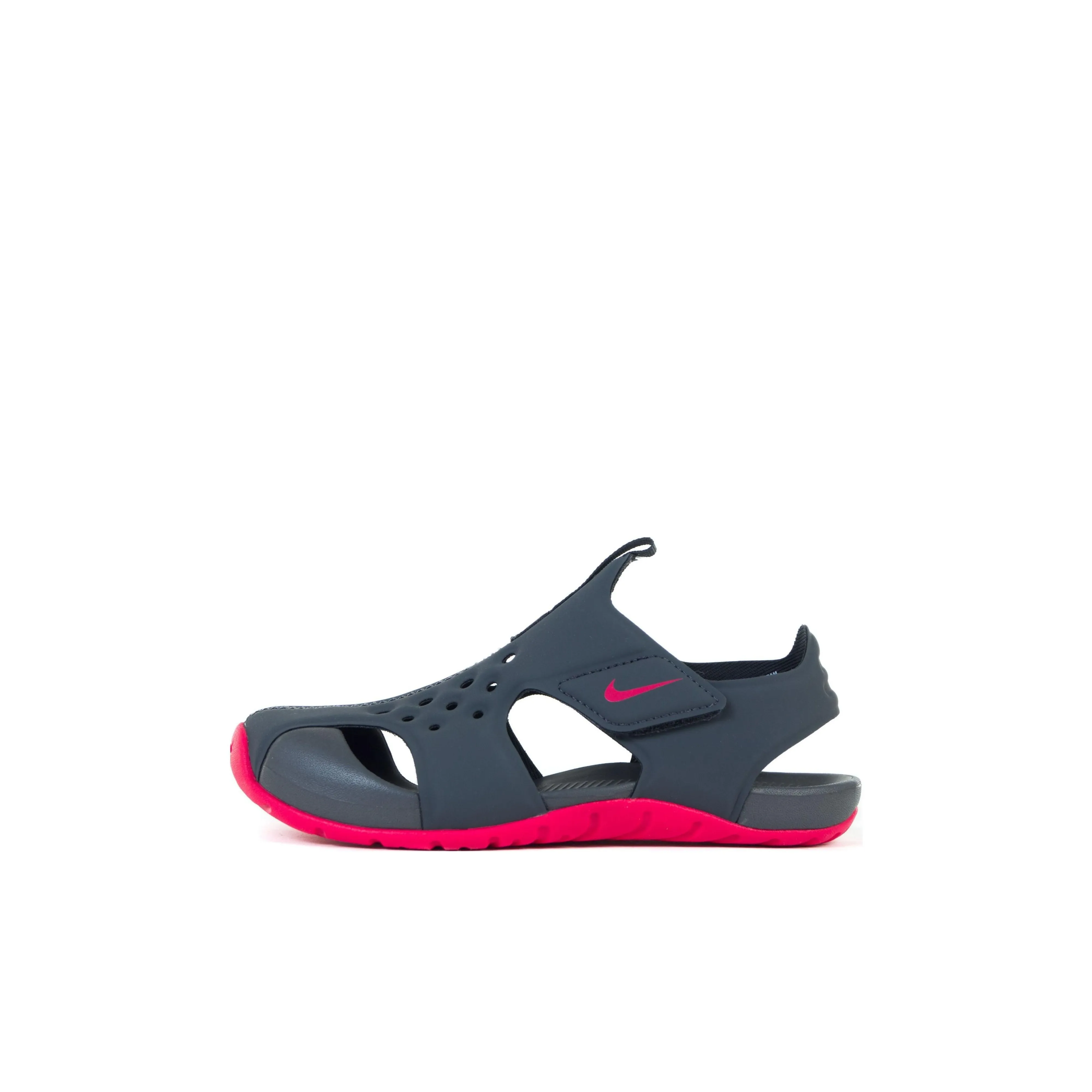 Nike Sunray Protect 2 Anti Slip Wear Resistant Children's Sandals Black Kids'