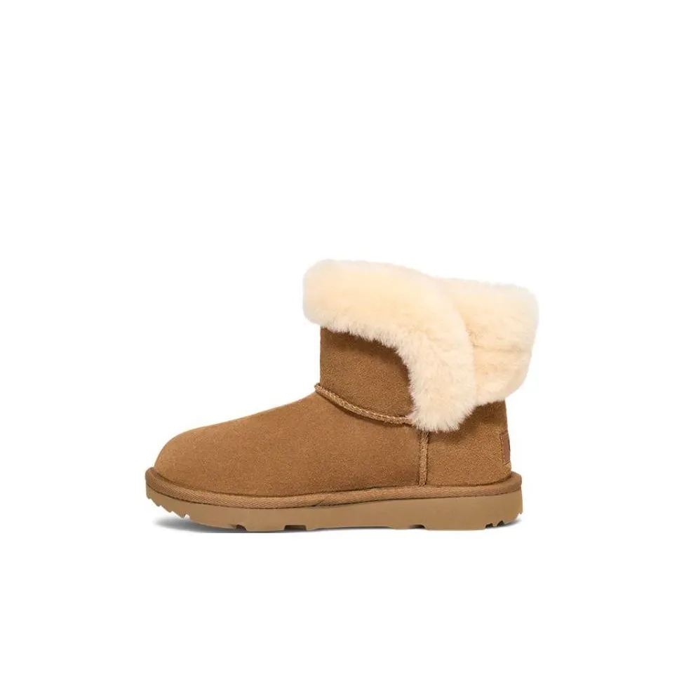 UGG Breathable Low Shaft Kids' Boots Brown Kids'