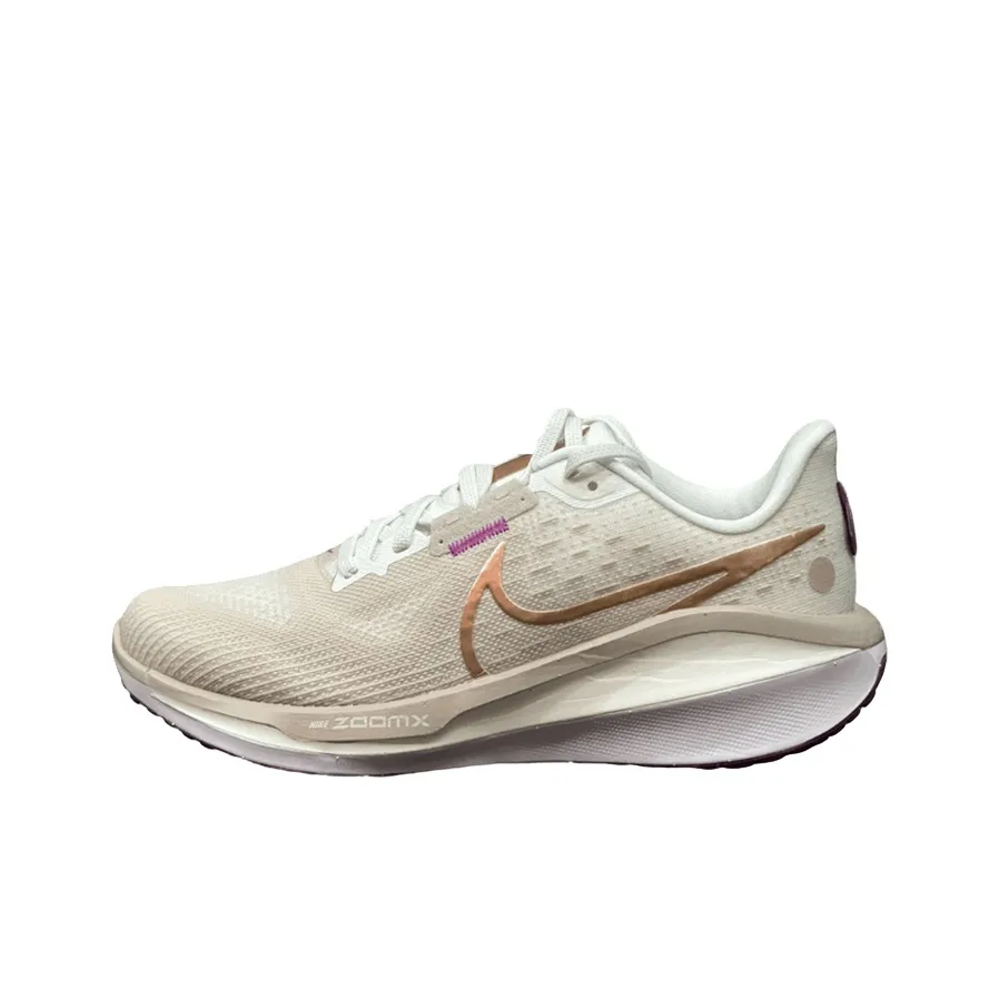 Nike Slip-resistant Abrasion-resistant Low Top Беговые кроссовки Женские Серый Белый