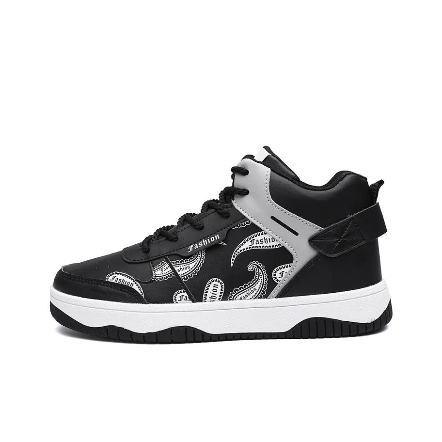 Motion Armor Coverage Slip Resistant Balance Support High Top Skateboard Shoes Men's