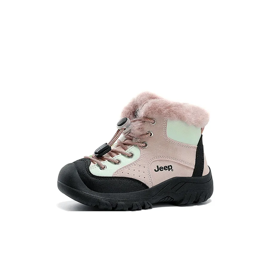 JEEP Сноубутсы Low Cut Детские ботинки Фиолетовый Орхидея Светло-розовый Детский