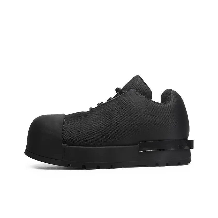 Angelmi Slip-resistant Abrasion-resistant Low Top Casual Unisex Black Ангелми Противоскользящий Устойчивый к истиранию Низкий Топ Повседневный Унисекс Черный
