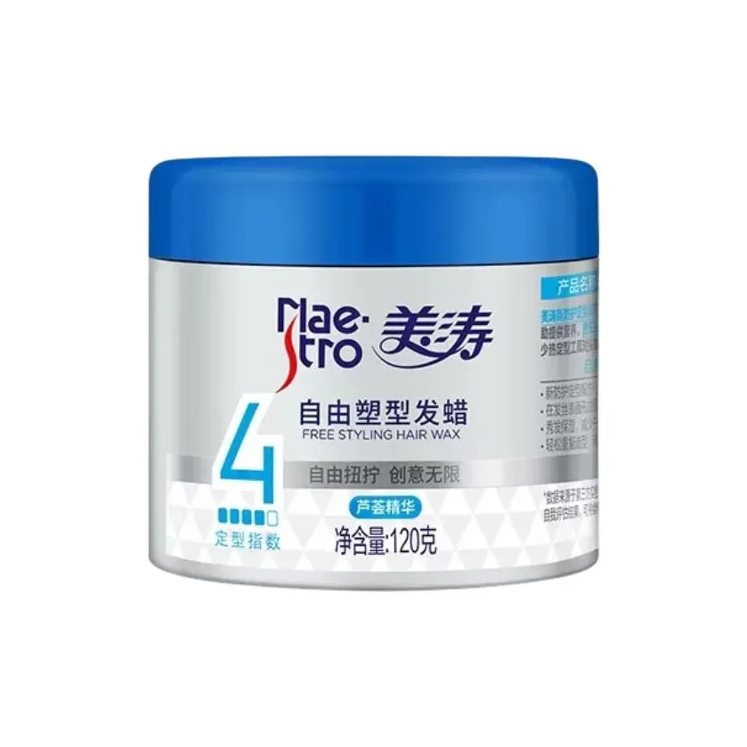 Maestro Свободный стиль Коррекция фигуры Волосы Парафин Увлажняющий Стайлинг Уход за волосами Контроль пушистости 120г