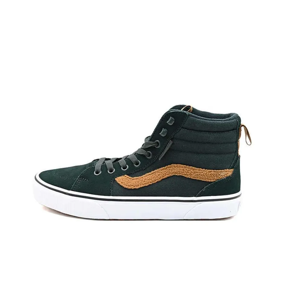 Vans Filmore High Top Skateboard Shoes Men's Green