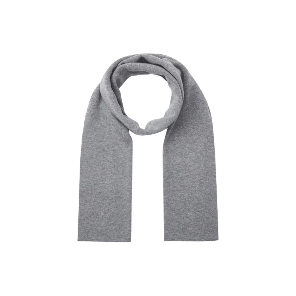 BY CREATIONS Мериносовая шерсть Вязаные шарфы Мужской Серый CAMEL