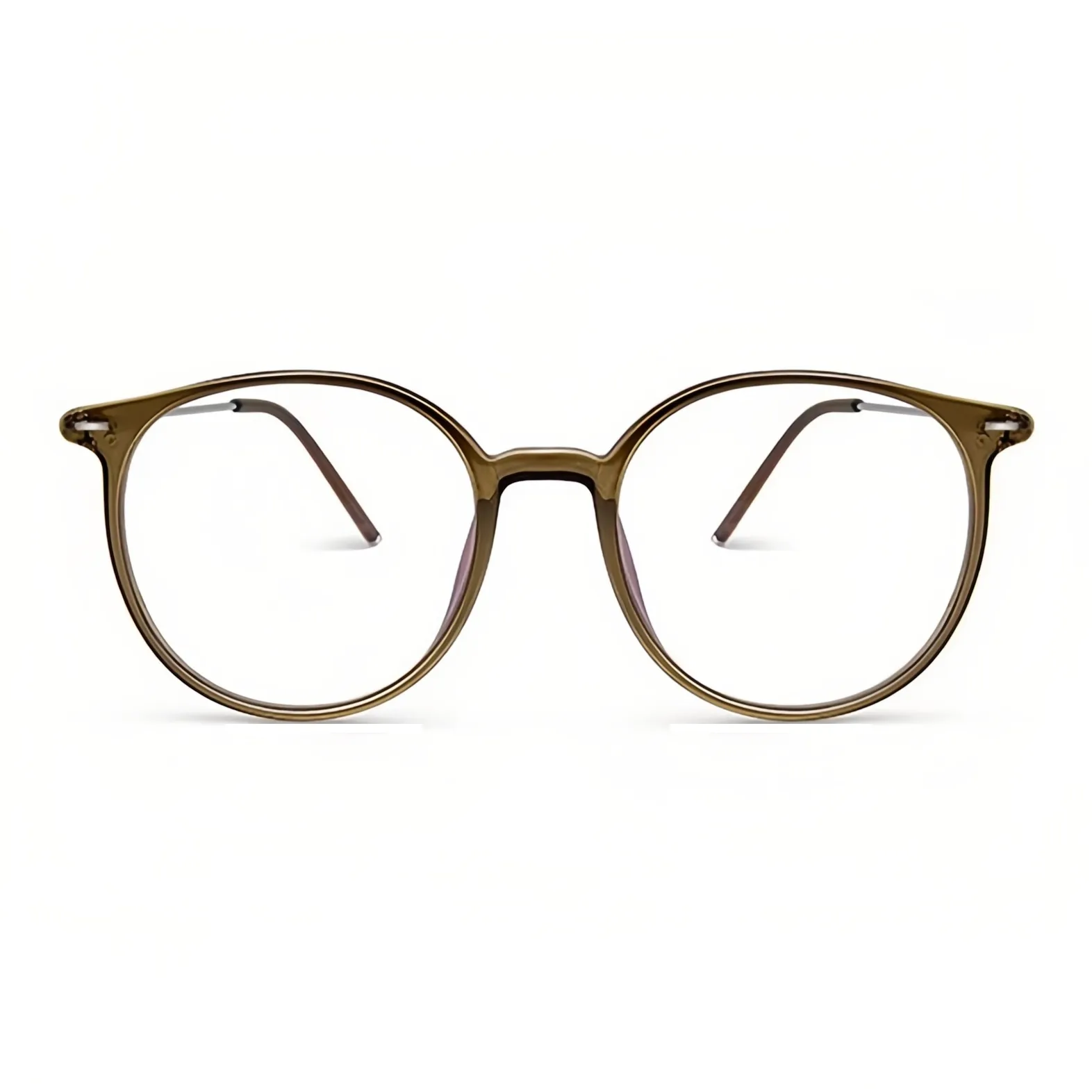 MK MINGKU Сплав TR Памятный пластик Круглые Оправы для очков Женские