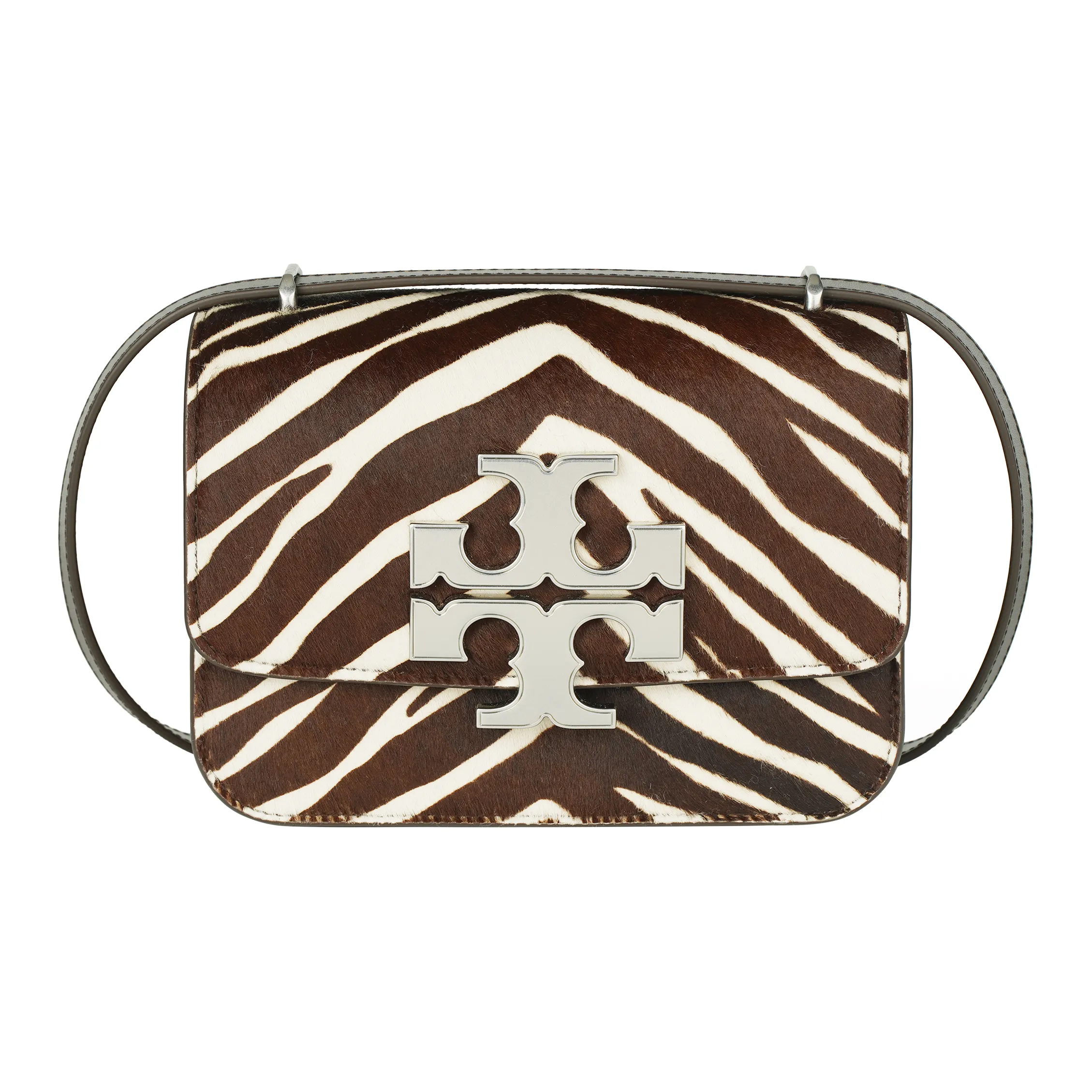 TORY BURCH Eleanor Calf Skin Crossbody Bag, Shoulder Bag Women's Multicolor
