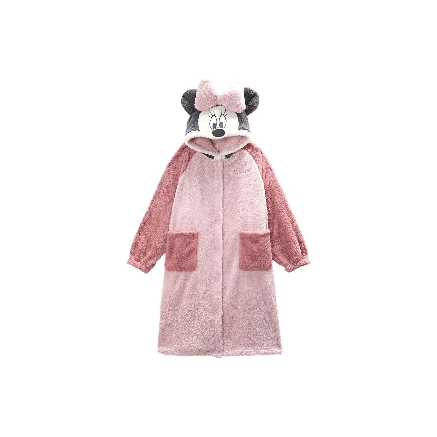 GUKOO x Disney Pajama Robe Women's Heavenly Pink
