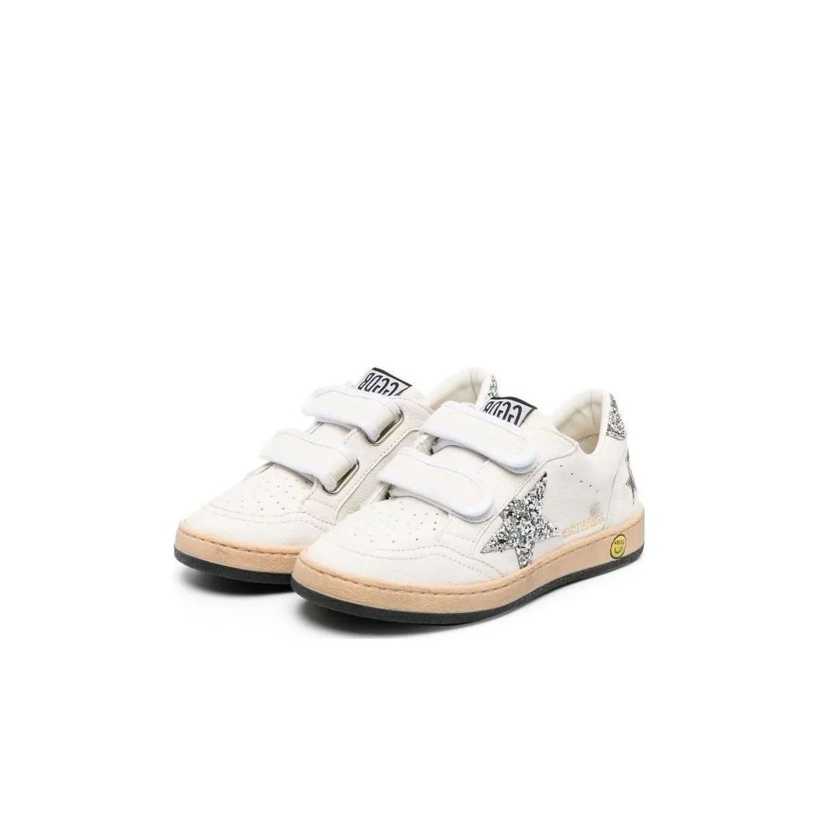 Golden Goose Ball Star Low Топ Детские Скейтбординги Белый серебристый Детский