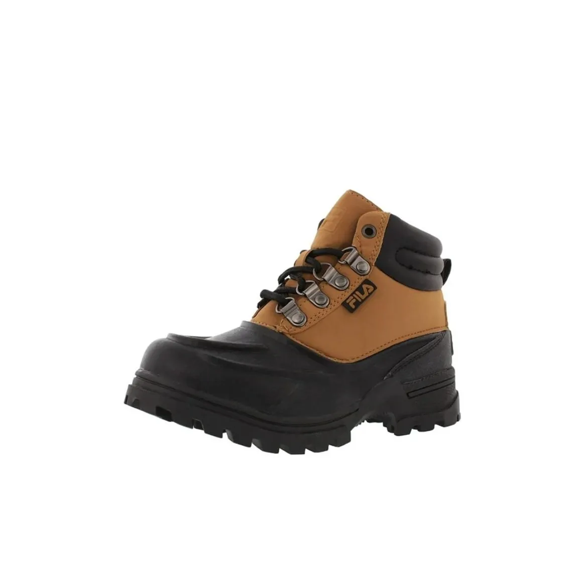 FILA KIDS Weathertec Durable Breathable Crew Kids' Boots Black Yellow Kids'