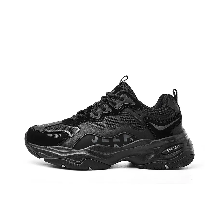 JEEP SPIRIT Низкий Топ Casual Мужской Графитовый Черный