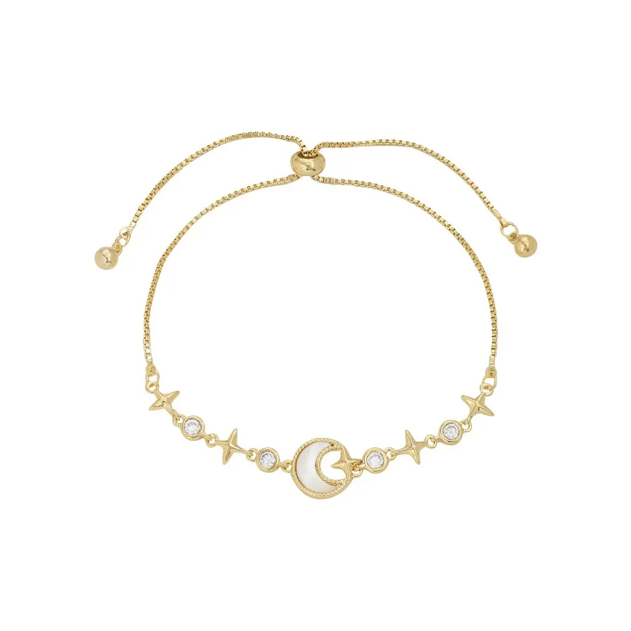 TUTAE Браслеты из сплава с цирконием женские золотые