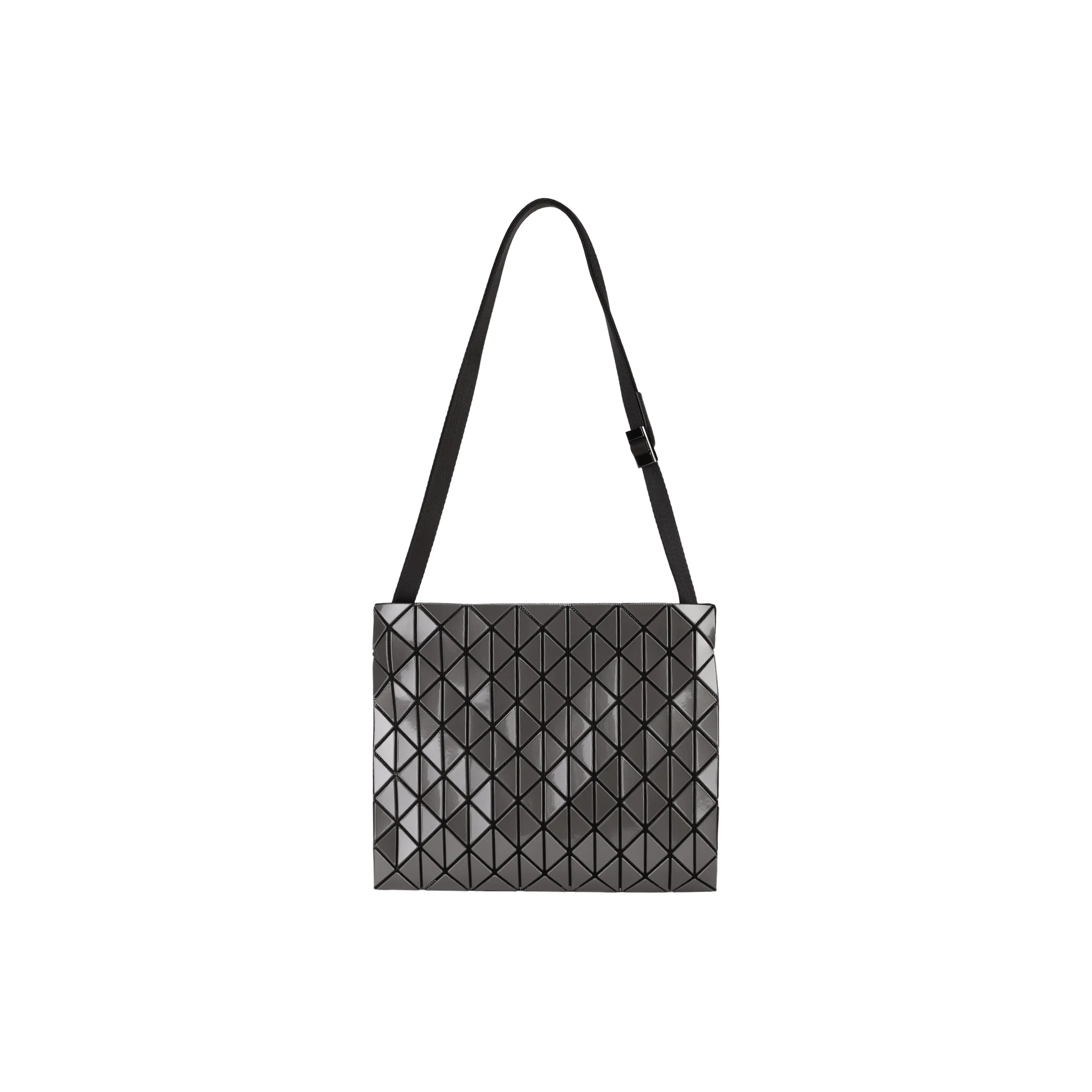 ISSEY MIYAKE Row Metallic Polyvinyl Chloride Resin Shoulder Bag Women's Bronze