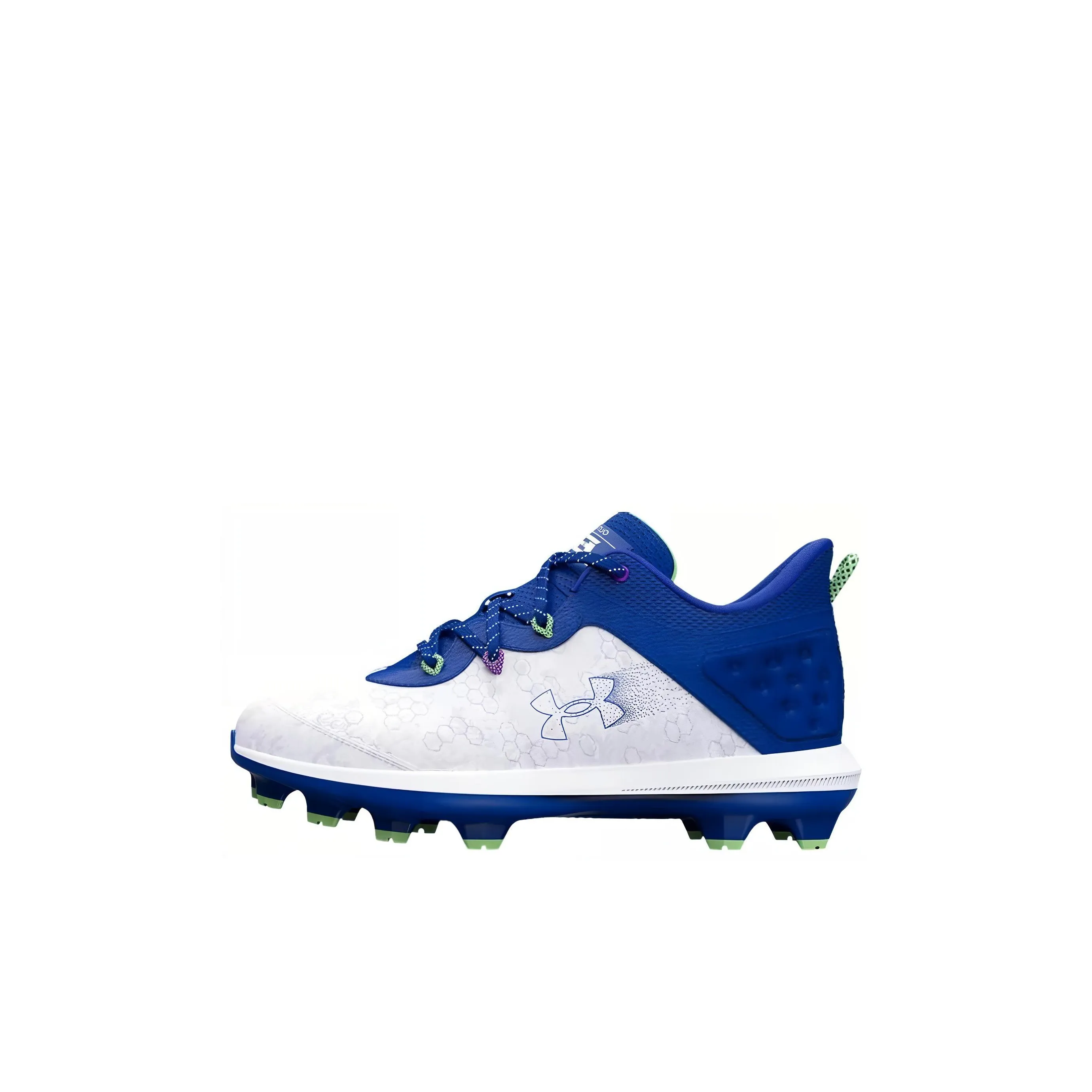 Under Armour Harper 8 Anti Kick Low Top Kids' Soccer Shoes Blue White Kids'