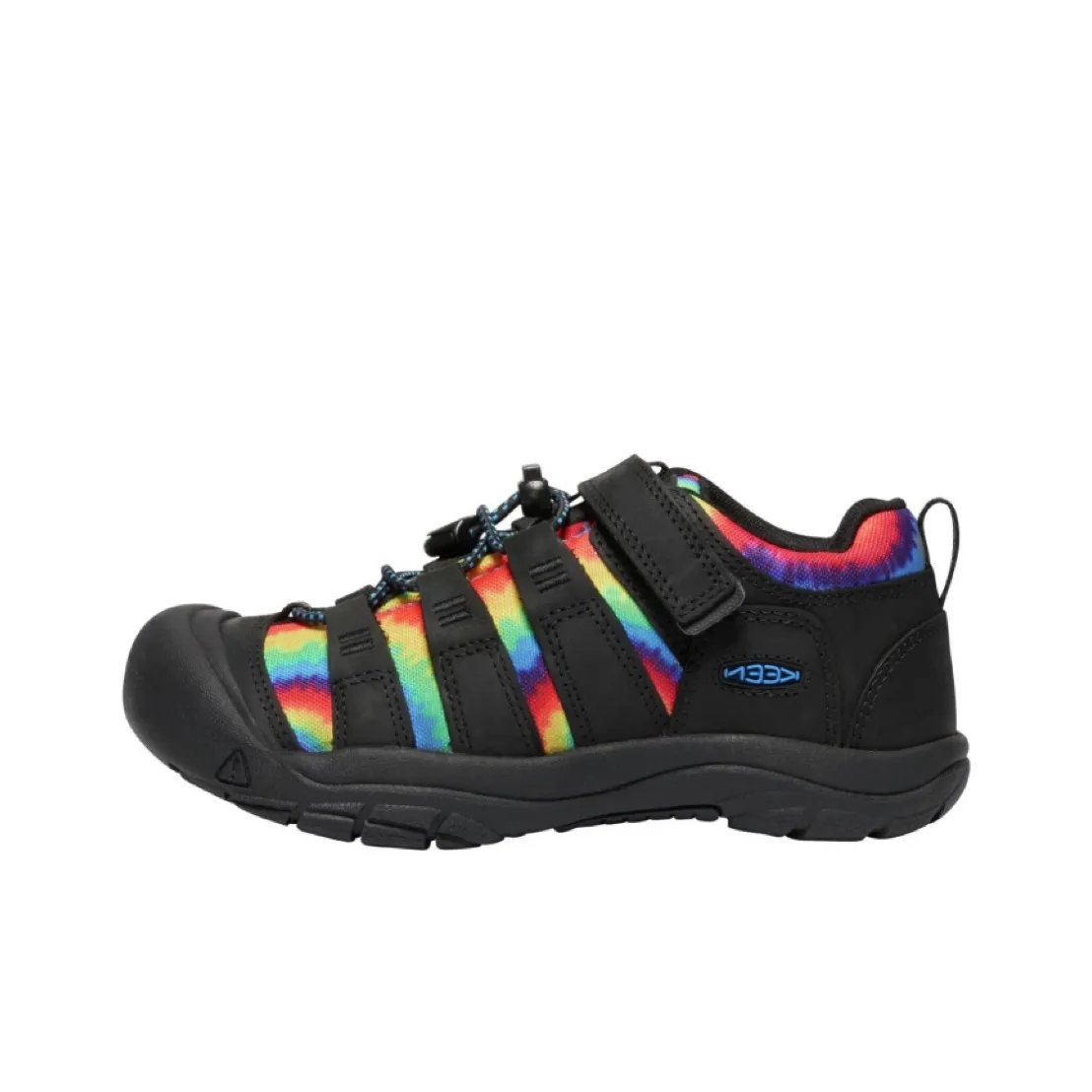 KEEN Newport Амортизация Износостойкий Низкий Топ Детская Туристическая Обувь Черный Красный Для Школьников