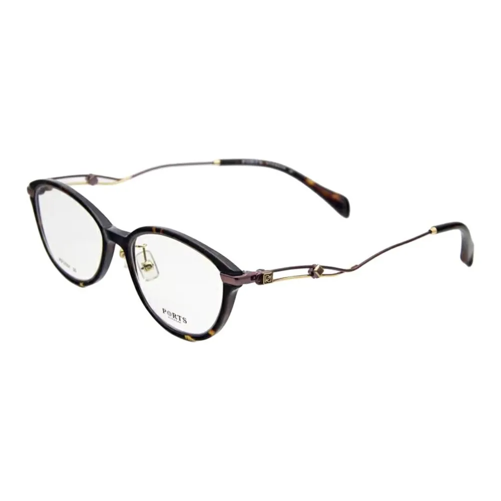 PORTS TR90 Кошачий глаз Оправы для очков Женские Черепаховый