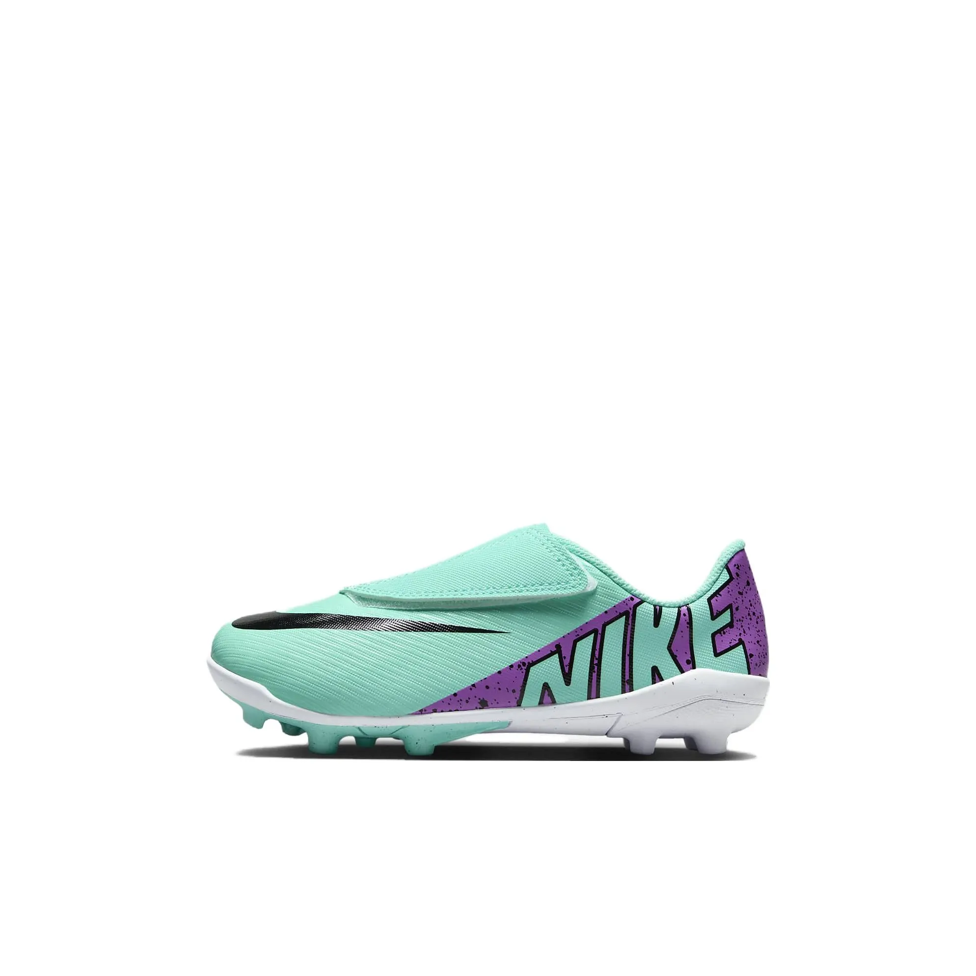 Nike Mercurial Vapor 15 Устойчивые к истиранию Низкие Детские Футбольные Бутсы Зеленые Детские