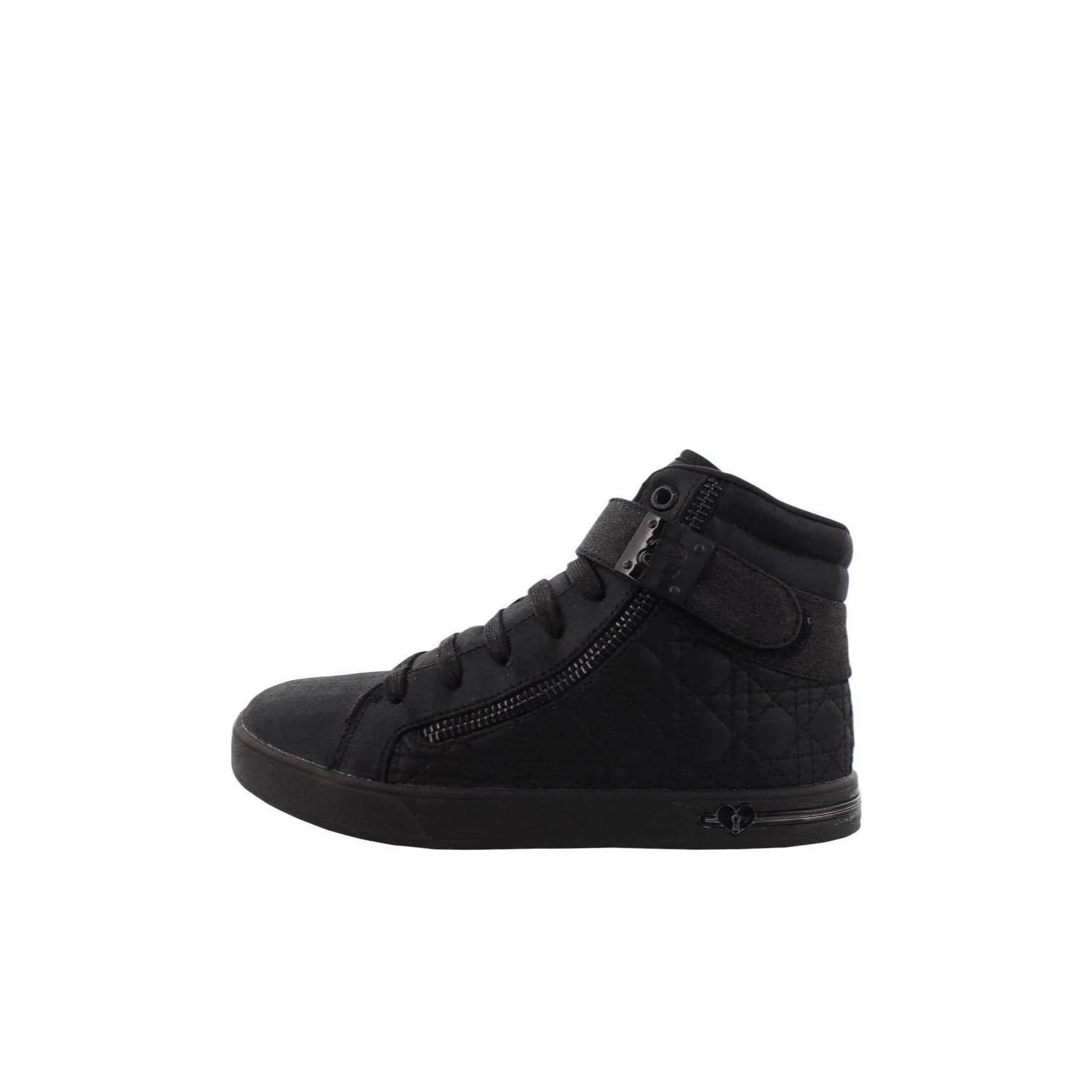 Skechers Shoutouts Quil Ted Kicks Cushioning Wear Resistant Mid Top Kids' Skateboarding Shoes Black Kids'