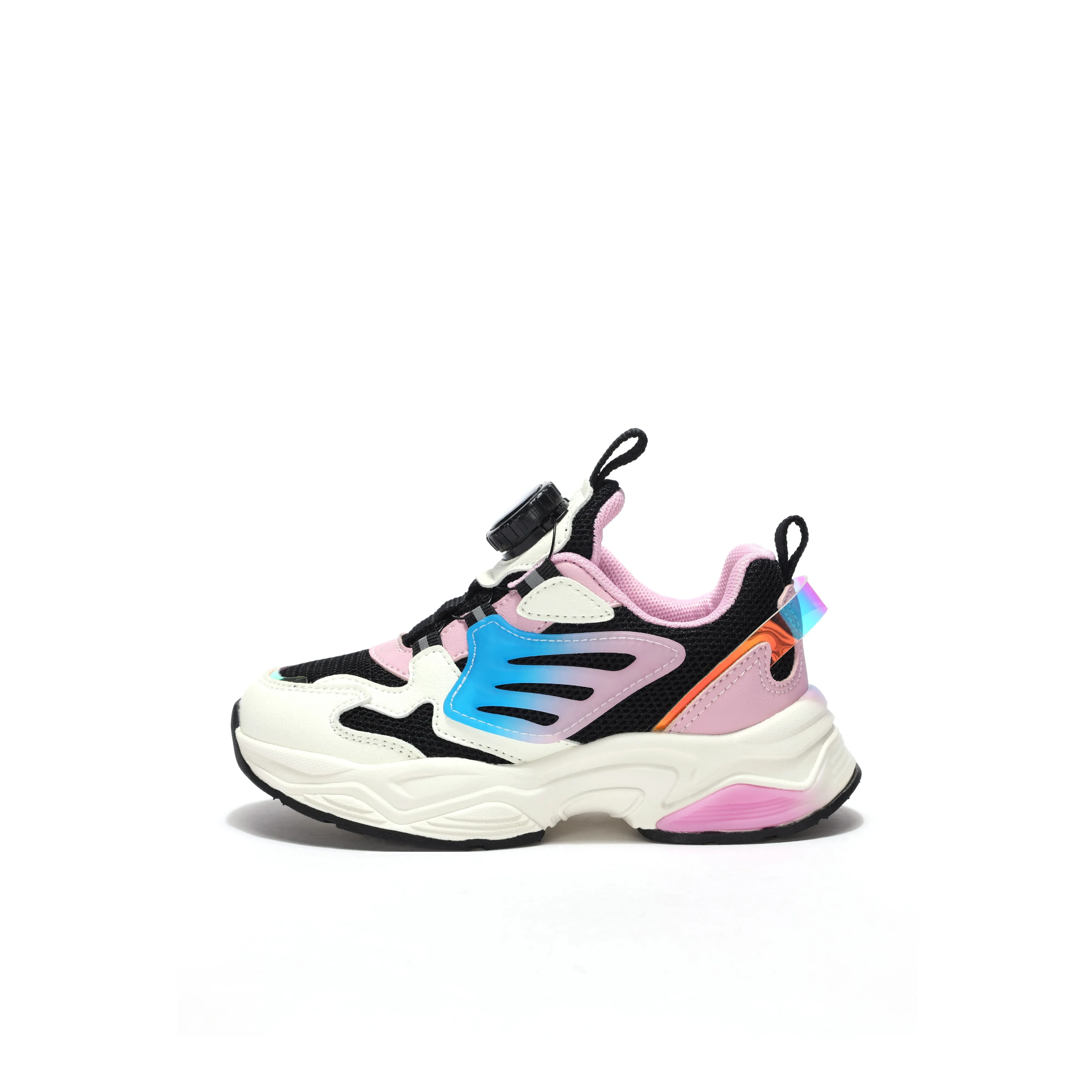 PONY Durable Breathable Kids Lifestyle Shoes Pink Black Kids'