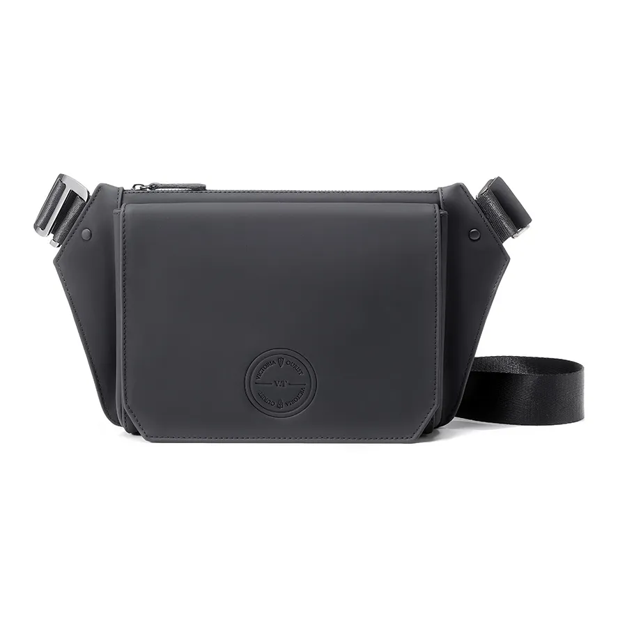 Victorian Traveler Сумка через плечо из микрофибры синтетическая кожа мужская черная