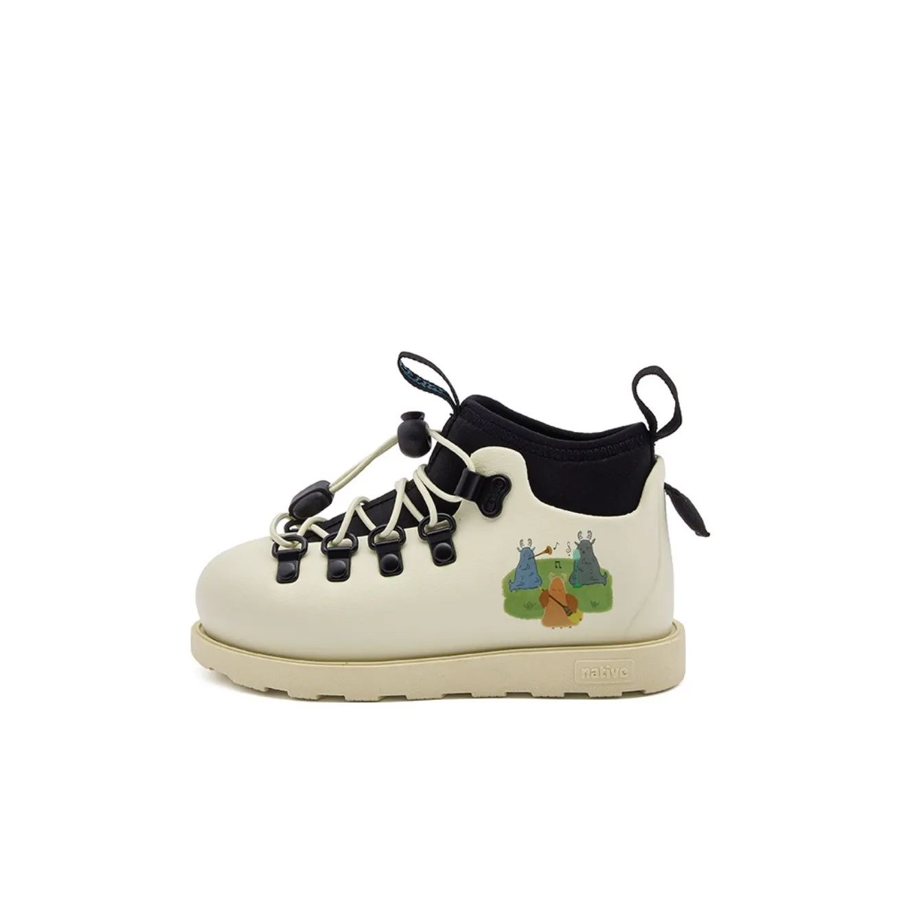 TIA x Native Shoes Fitzsimmons 3,0 Guardian Spirit Collection Европейская Сумка Обувь Термическая Детская Обувь Бежевая Детская