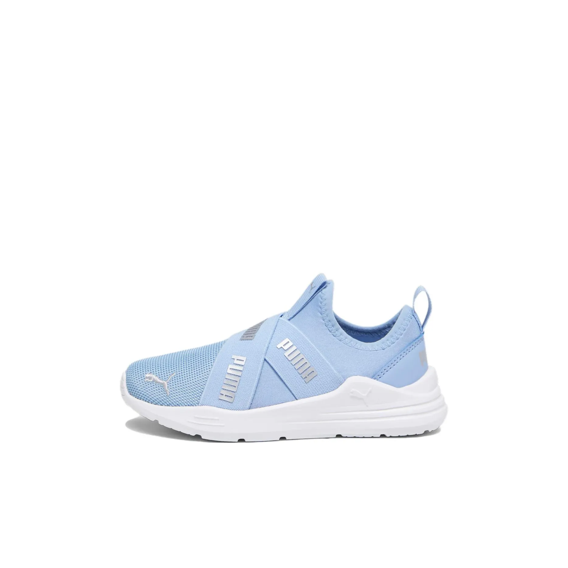 PUMA Wired Run Rebound Support Низкий Топ Kids Lifestyle Shoes Светло-Синий Детский