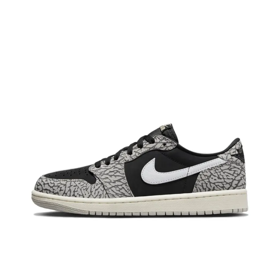 Jordan 1 Retro Low OG Black Cement GS
