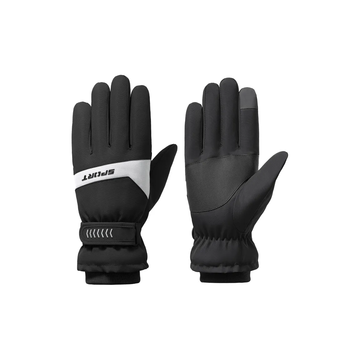 NANJIREN Утолщенные лыжные перчатки для мужчин