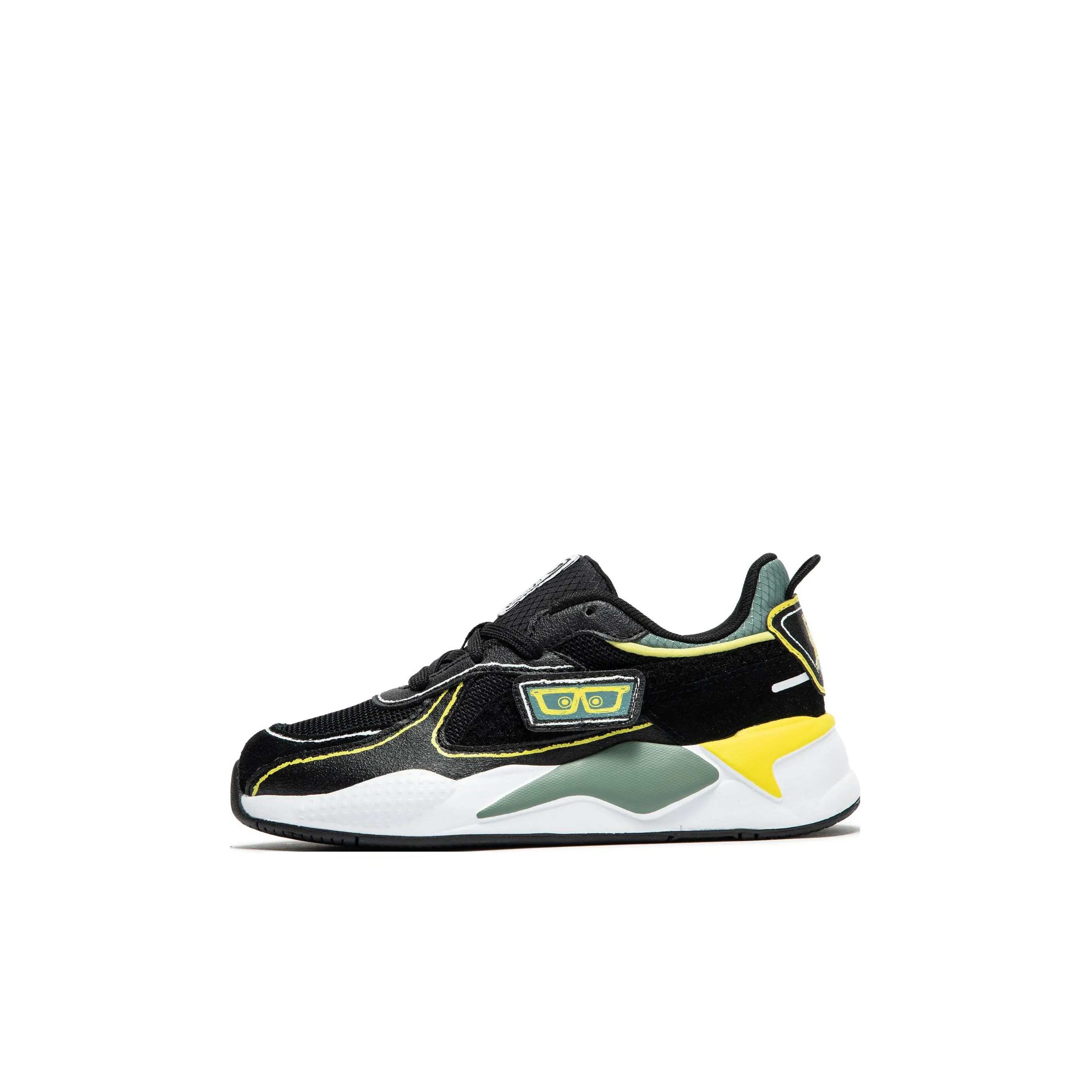 PUMA x SPONGEBOB Низкий Топ KIDS Лайфстайл Обувь Черный Детский Возраст 3-7 Лет