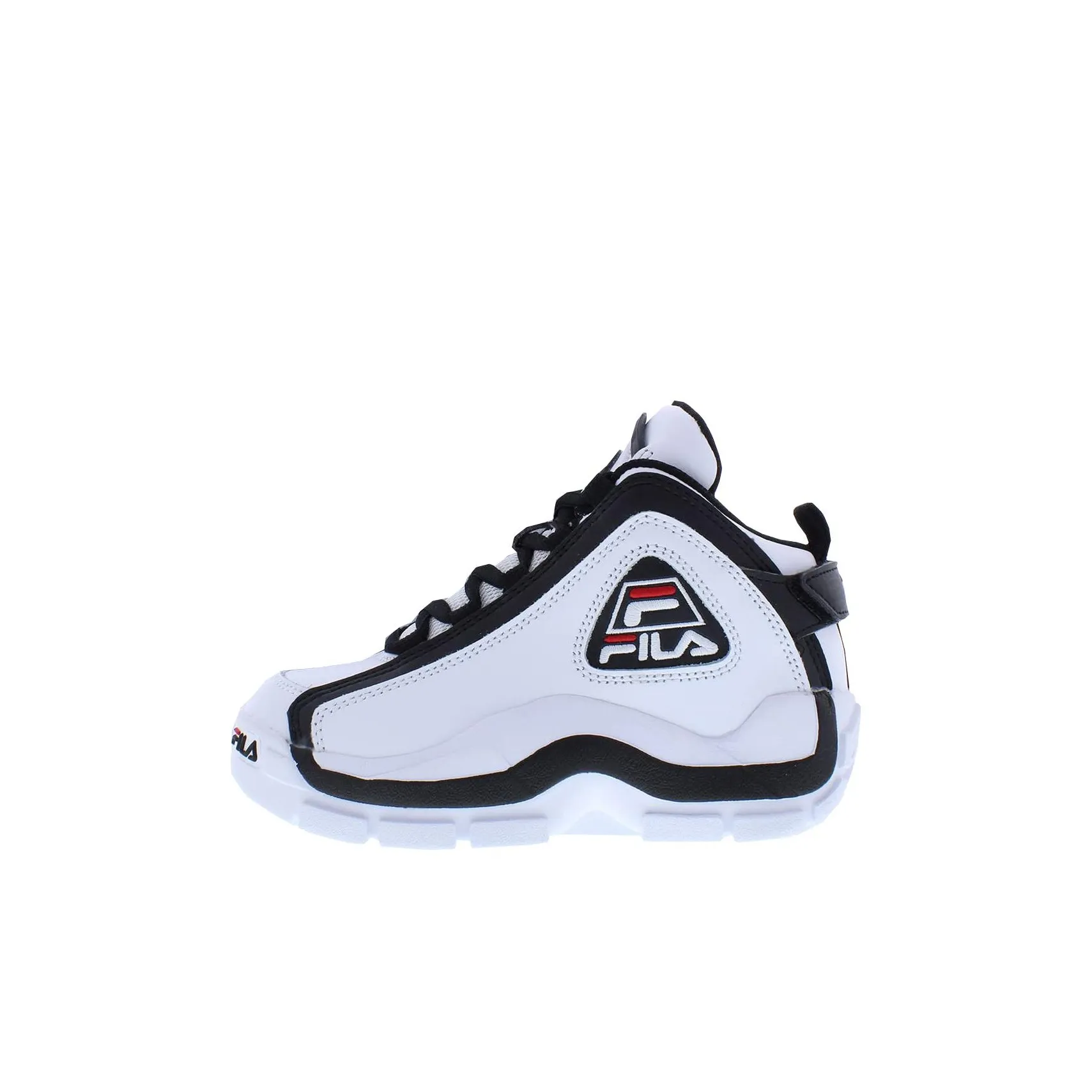 FILA KIDS Амортизация Низкий Топ Детская Баскетбольная Обувь Черный Белый Малыш