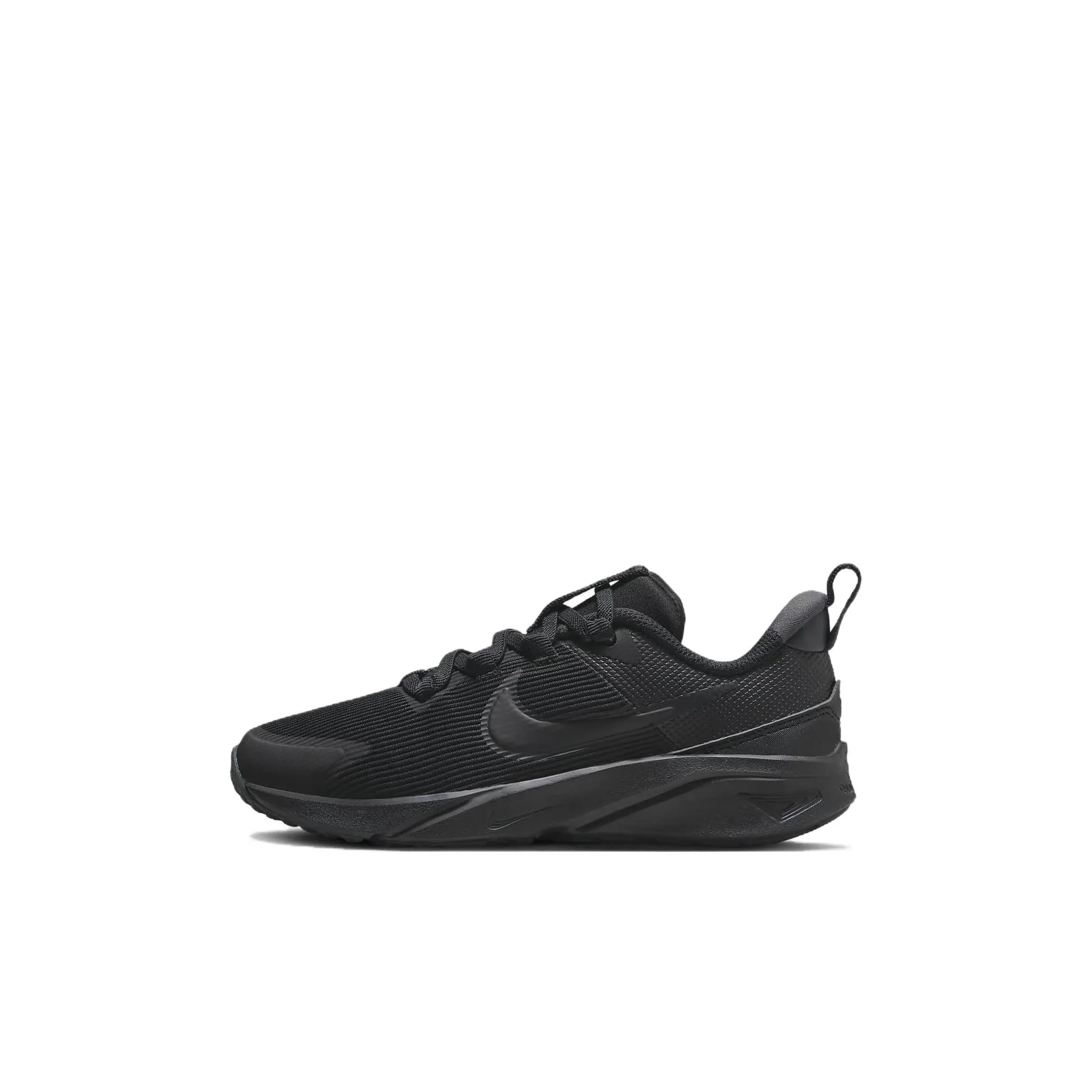 Nike Star Runner 4 Slip-Resistant Low Top Детская беговая обувь Черная для детей 3-7 лет