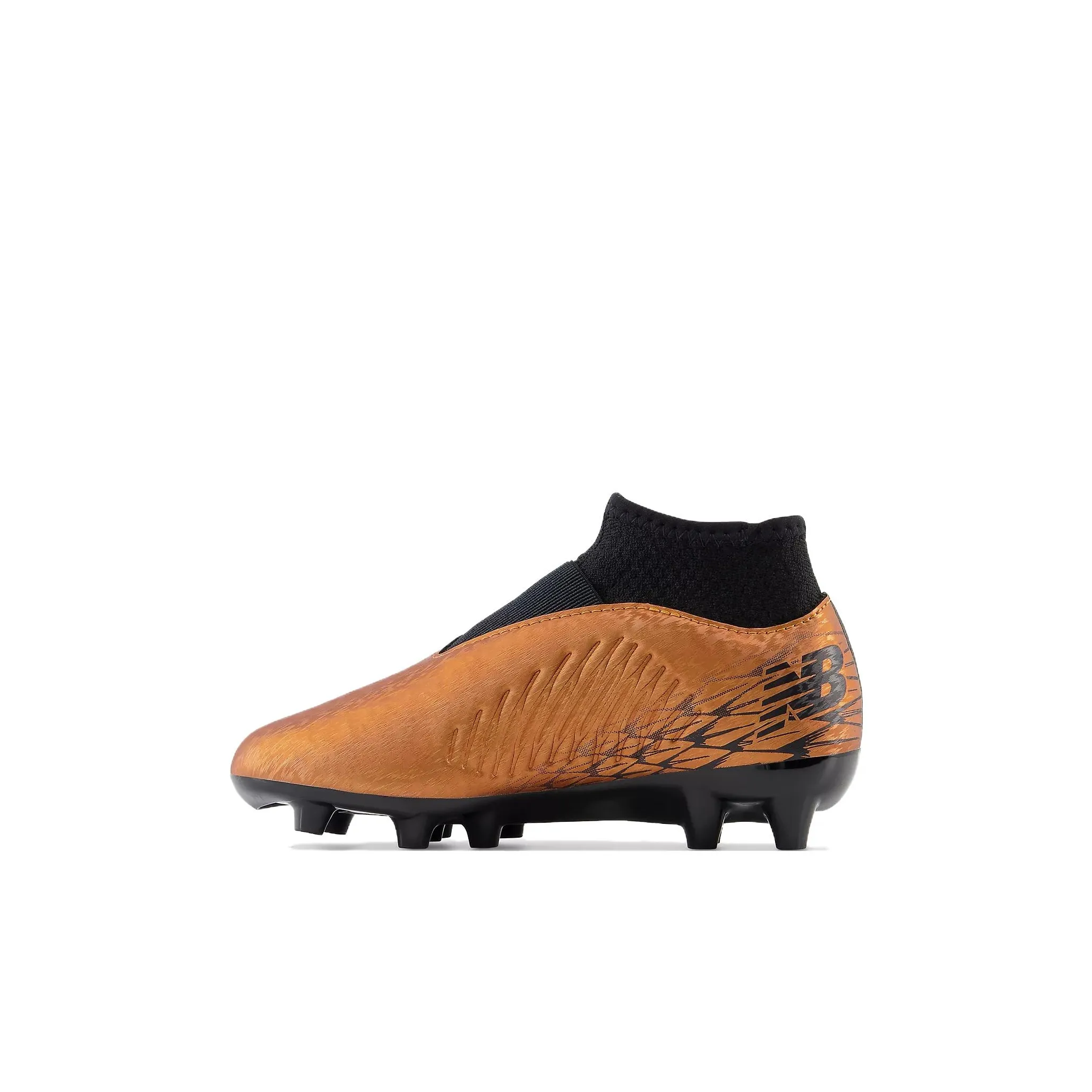 New Balance Tekela V4 Magique Junior FG Low Top Kids' Soccer Shoes Copper & Black Kids'