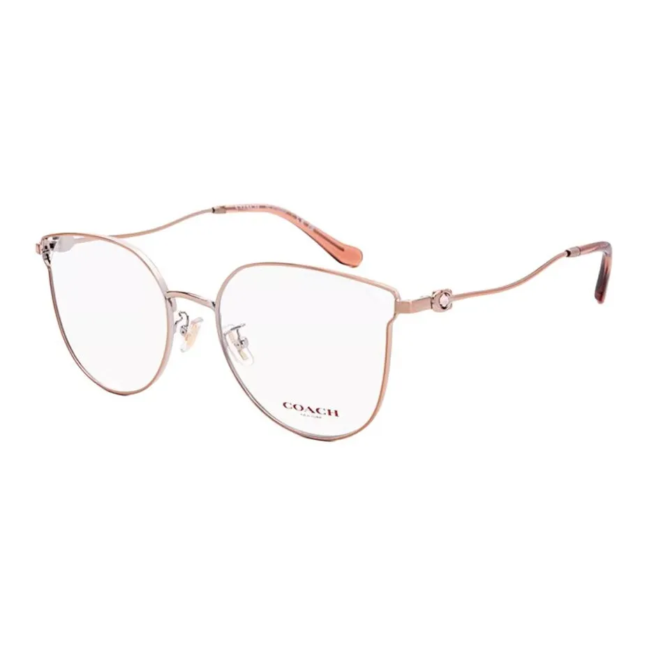 COACH Сплав Нерегулярная форма Оправы для очков Женские Розово-золотой