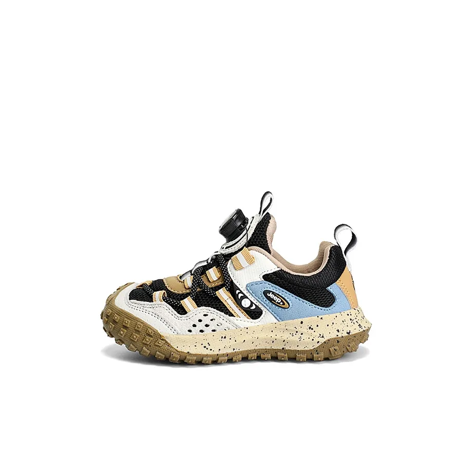 Jeep Low Top Kids' Running Shoes Khaki Kids'